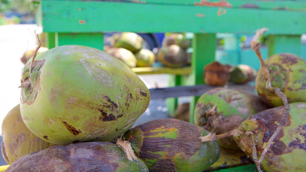 Cayo Arawak que incluye comida y mercados