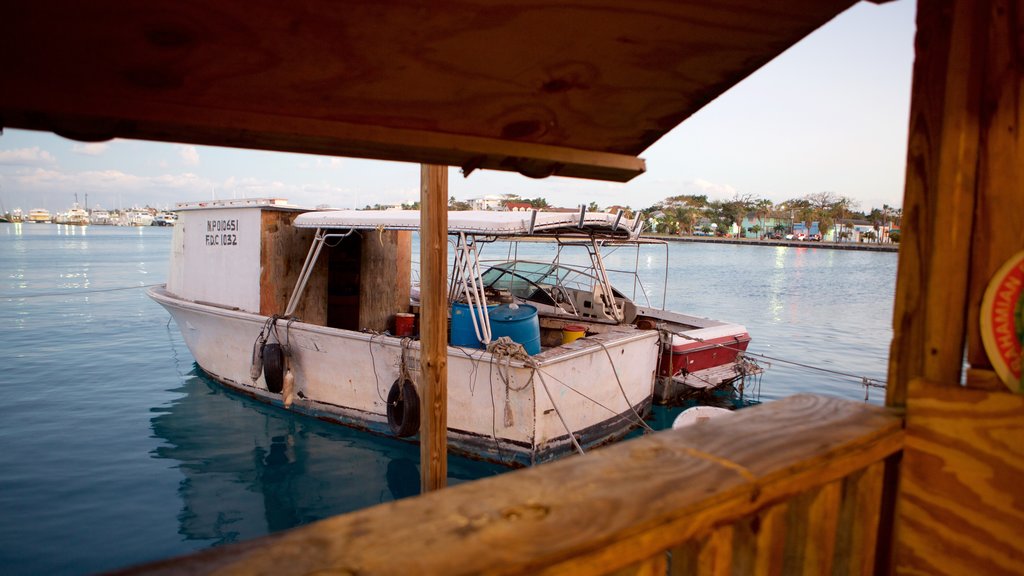 Nassau which includes boating