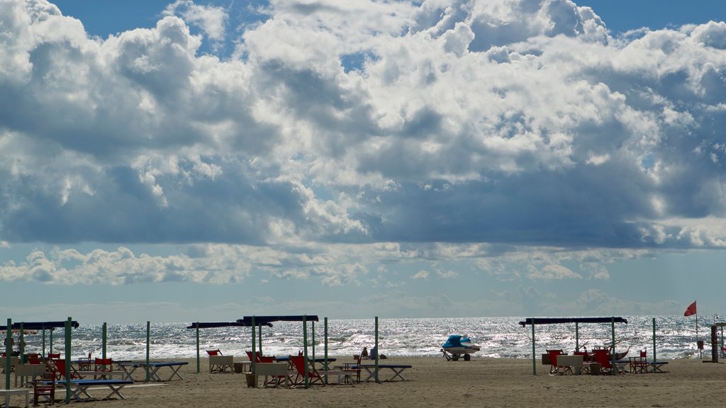 Forte dei Marmi som viser kyst