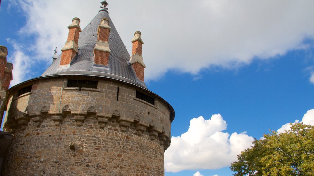 Combourg mostrando elementos del patrimonio