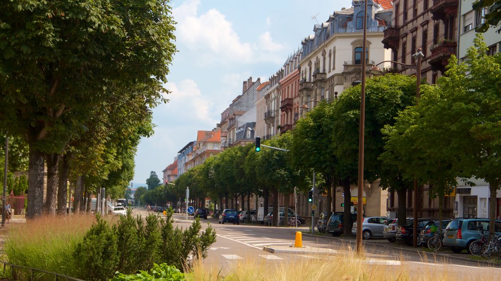 Barrio europeo mostrando una ciudad