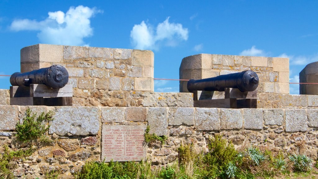 Fort National showing heritage elements