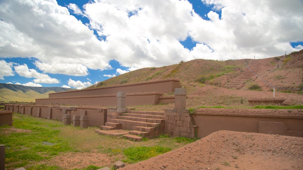 Tiwanaku featuring tranquil scenes and heritage elements