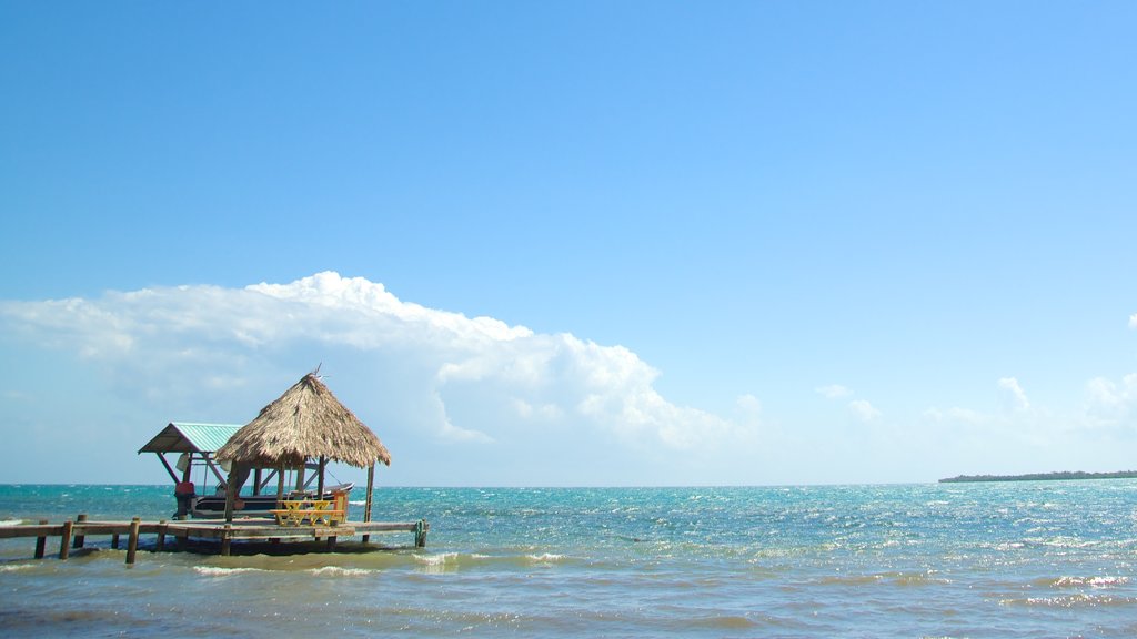 Maya Beach which includes tropical scenes and general coastal views