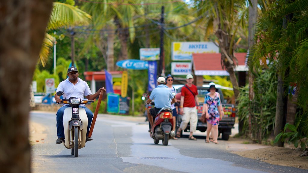 Las Terrenas which includes motorbike riding