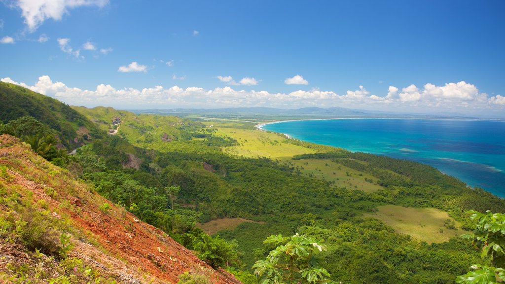 Las Terrenas which includes landscape views and general coastal views