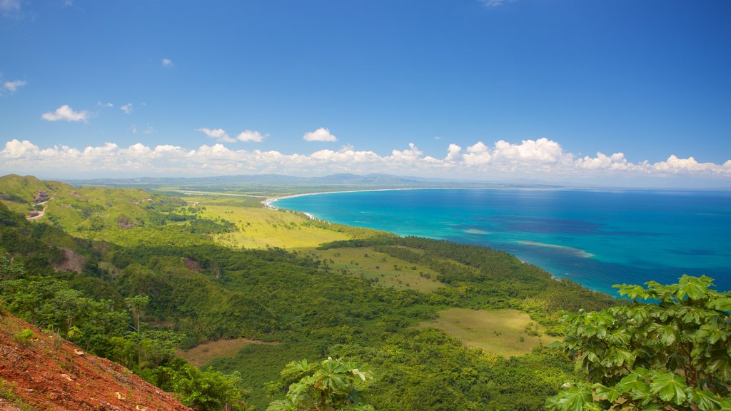 Las Terrenas ofreciendo vista panorámica y vista general a la costa