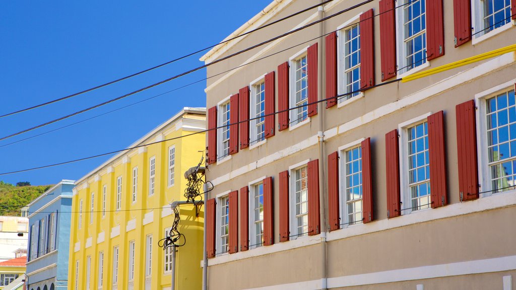 Christiansted which includes central business district