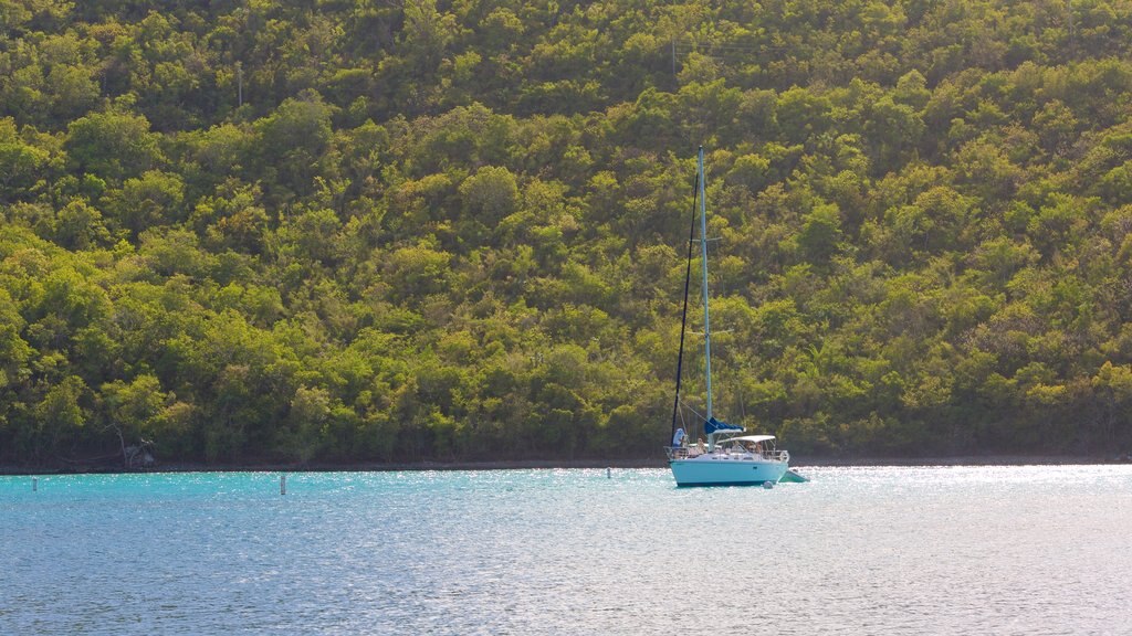 Plage de Maho qui includes baie ou port