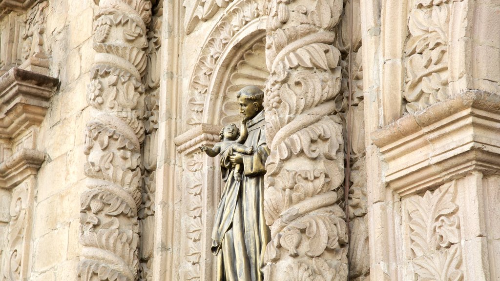 San Francisco Church which includes heritage architecture, heritage elements and a church or cathedral