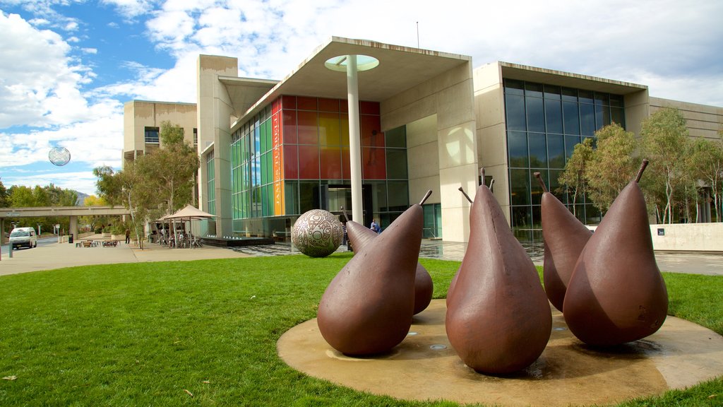 National Gallery of Australia fasiliteter samt kunst