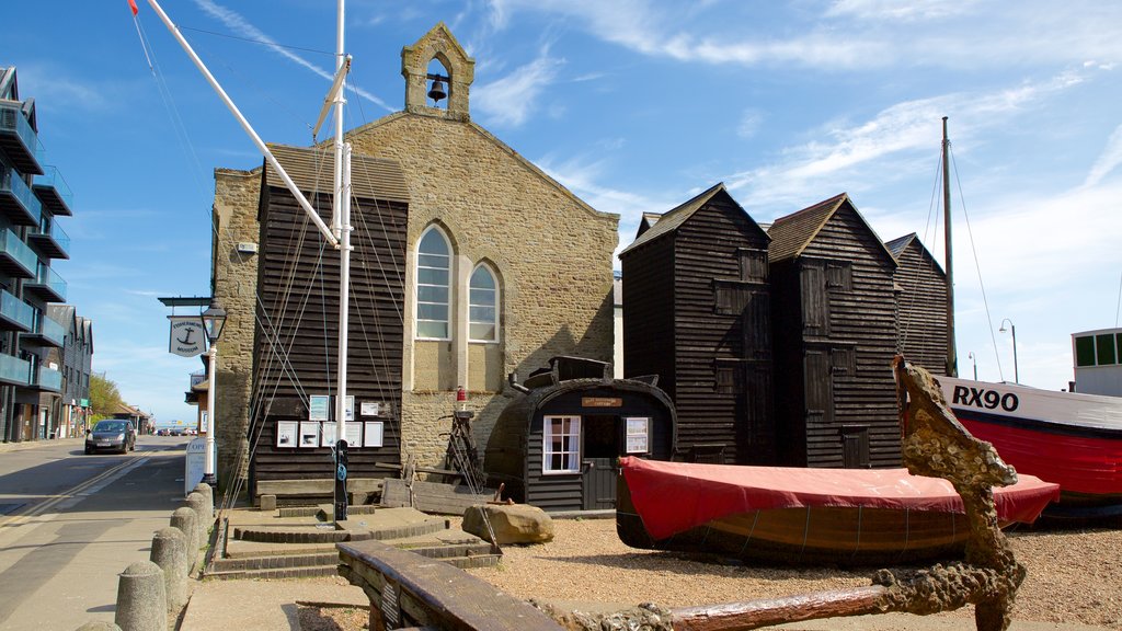 Fishermen\'s Museum which includes general coastal views