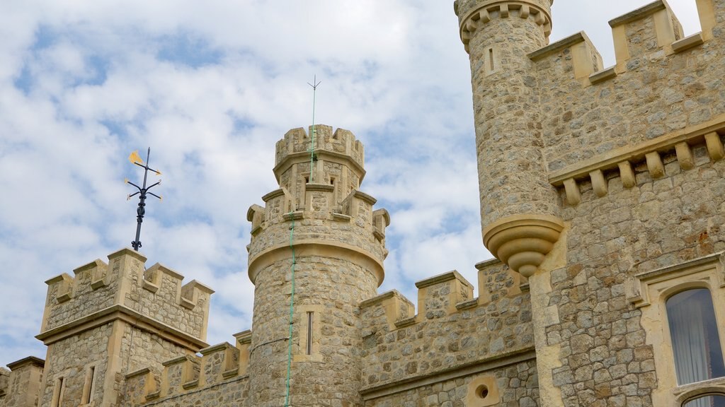 Whitstable Castle and Gardens mostrando elementos de patrimônio e um castelo