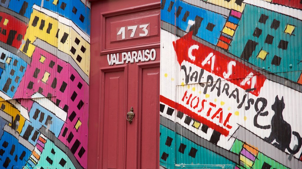 Valparaiso menampilkan seni luar ruangan