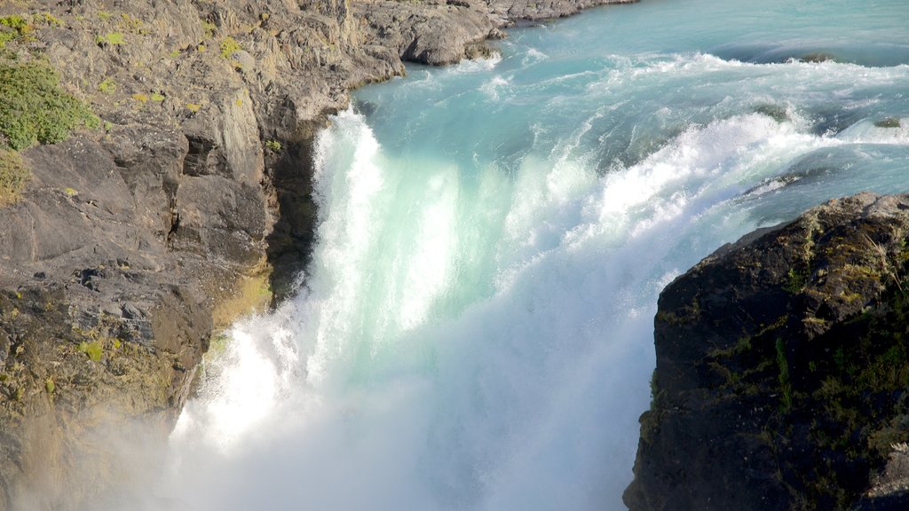 Torres Del Paine featuring a waterfall