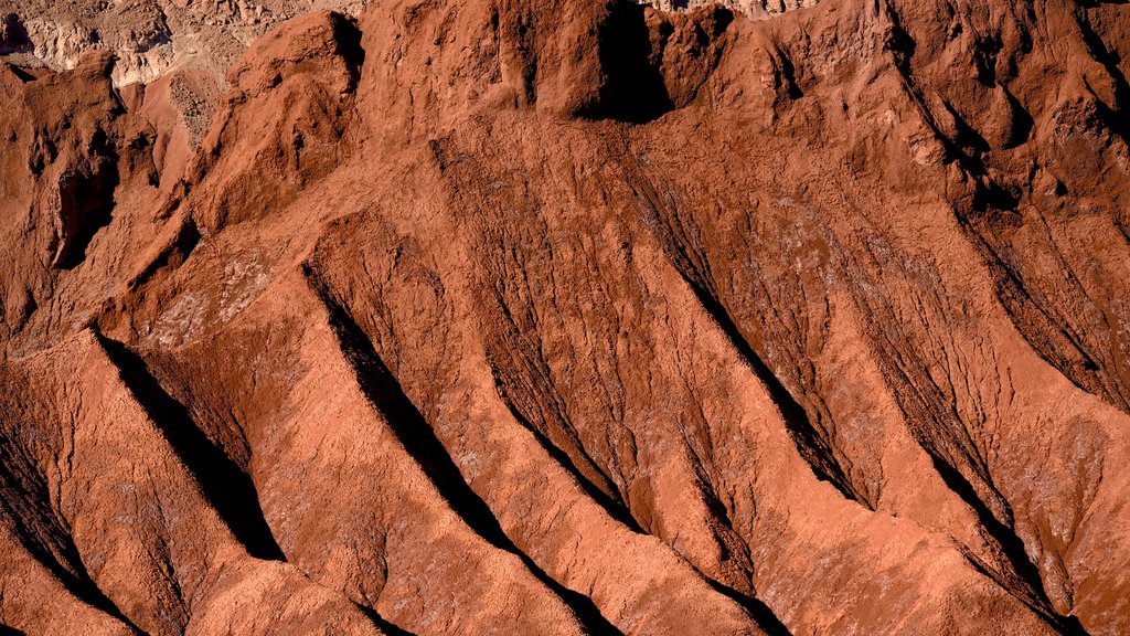 Arco Iris Valley showing desert views