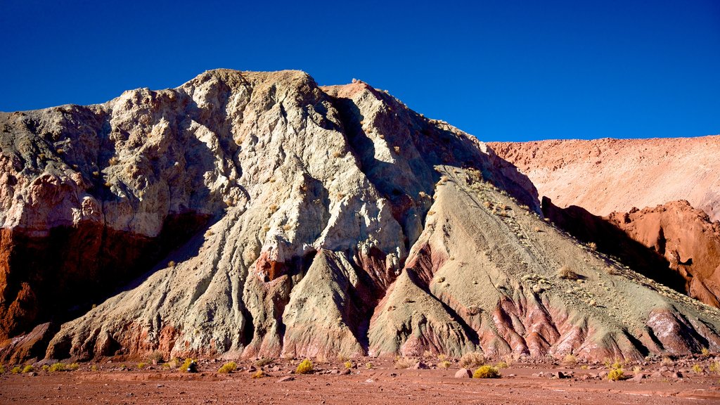 Arco Iris Valley showing desert views