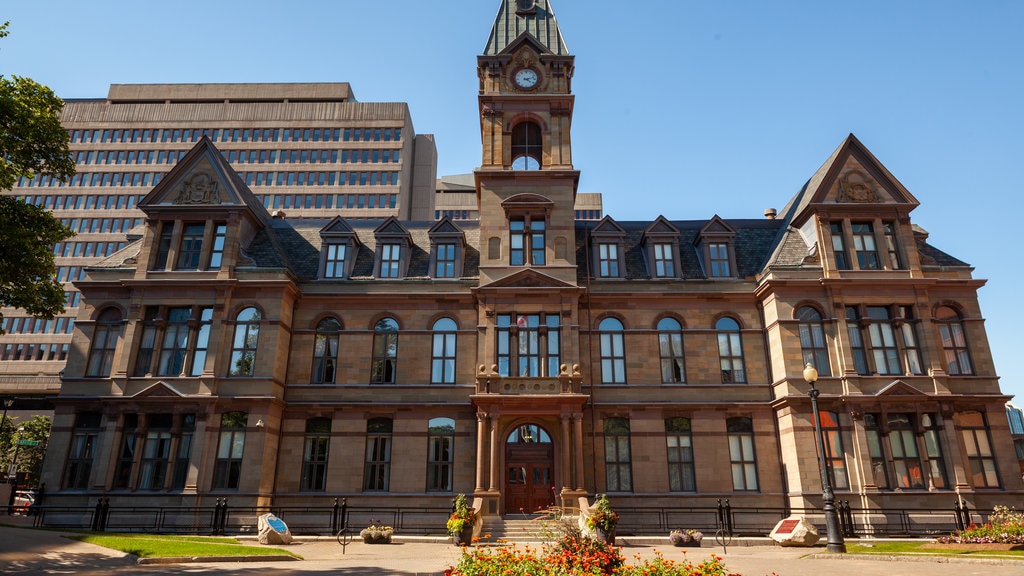 Halifax que incluye elementos del patrimonio y patrimonio de arquitectura