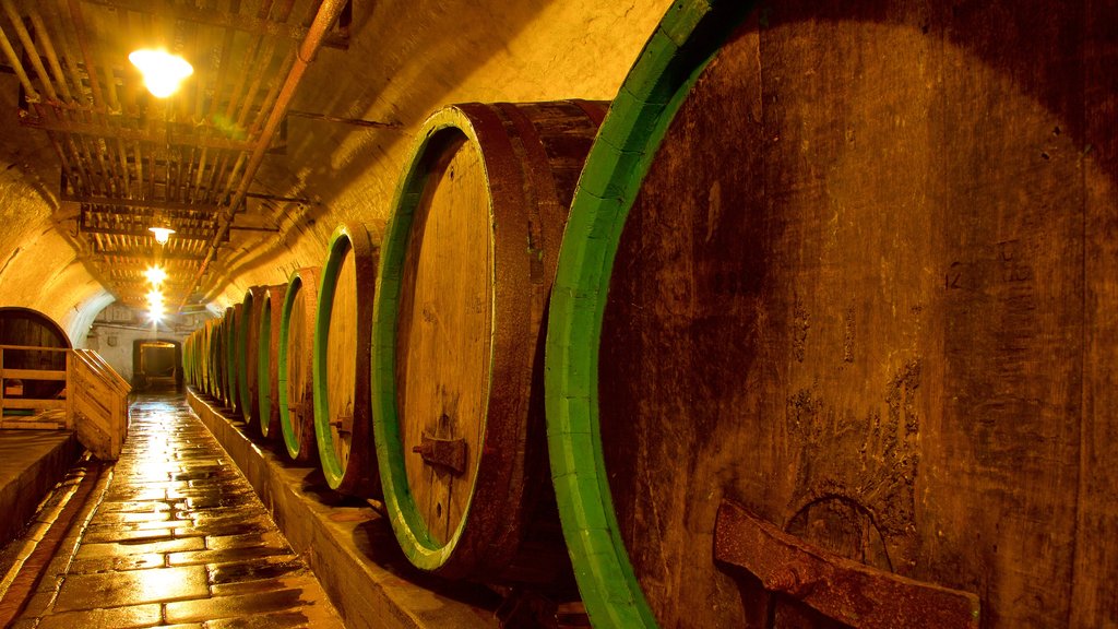 Pilsner Urquell Brewery featuring interior views