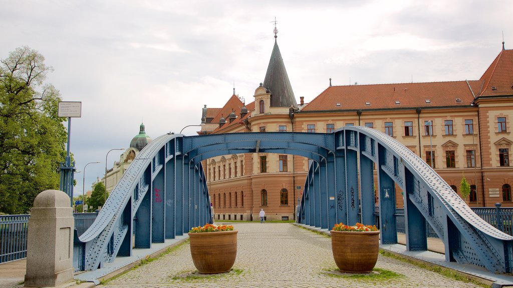 Budweis mit einem Stadt