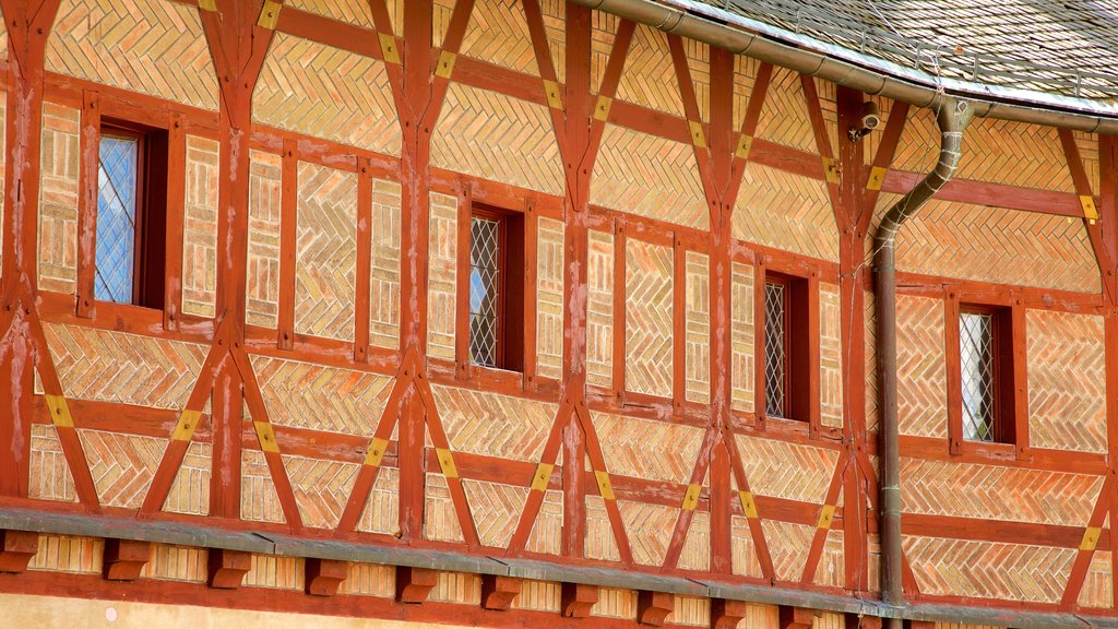 Karlstejn Castle showing heritage elements