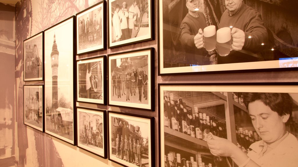 Pilsner Urquell Brewery showing interior views