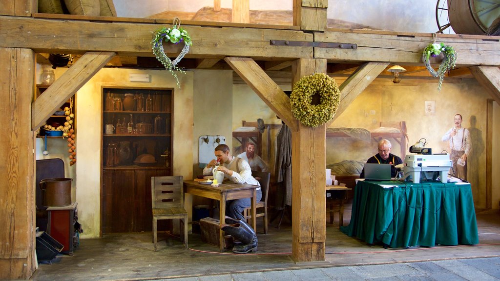 Pilsner Urquell Brewery featuring interior views