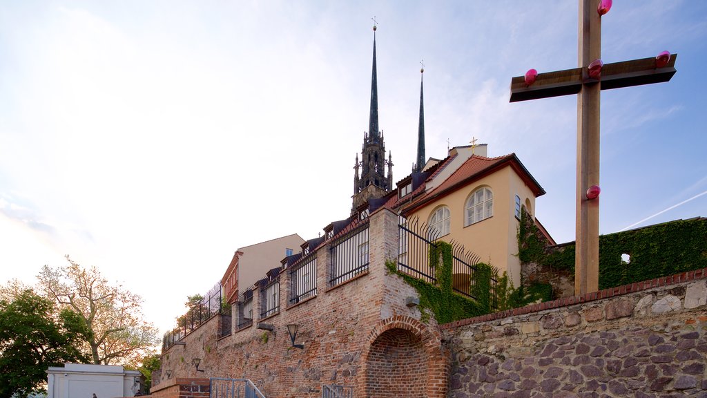 Cathedral of St. Peter and St. Paul which includes religious elements