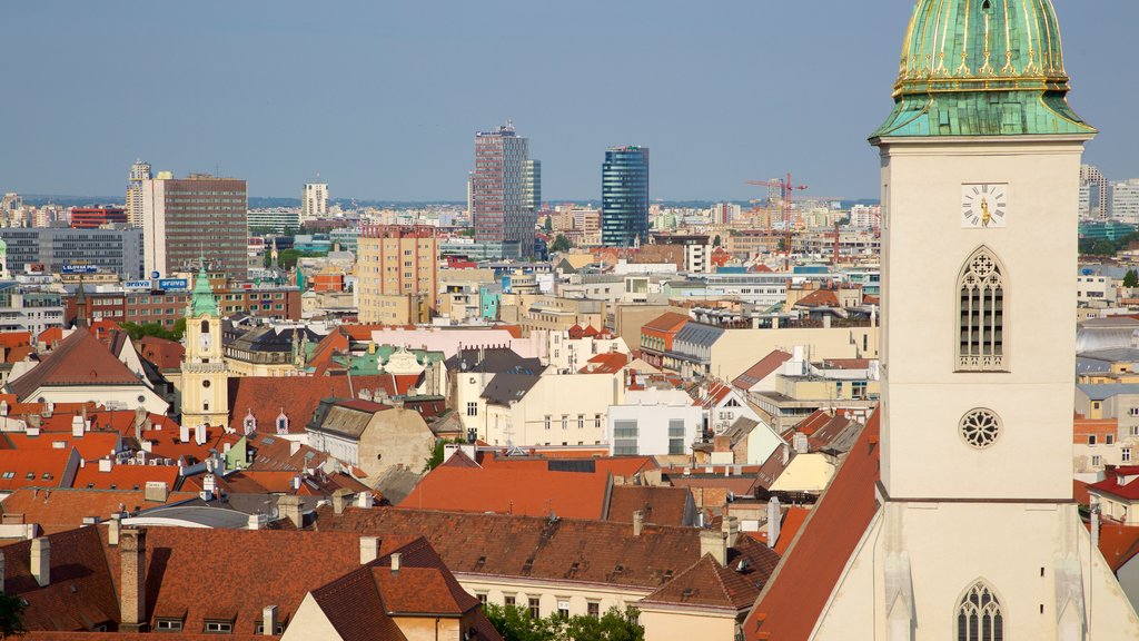 St. Martin\'s Cathedral featuring a city and a church or cathedral