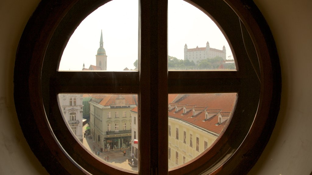 Museu da Cidade de Bratislava mostrando uma cidade