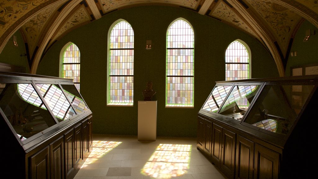 Bratislava City Museum showing interior views