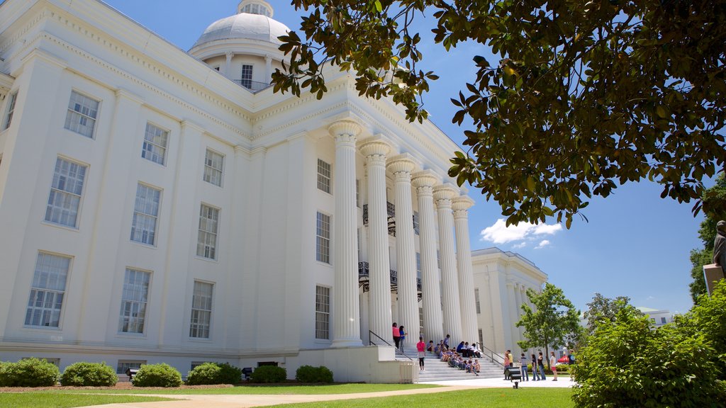 Montgomery showing heritage architecture