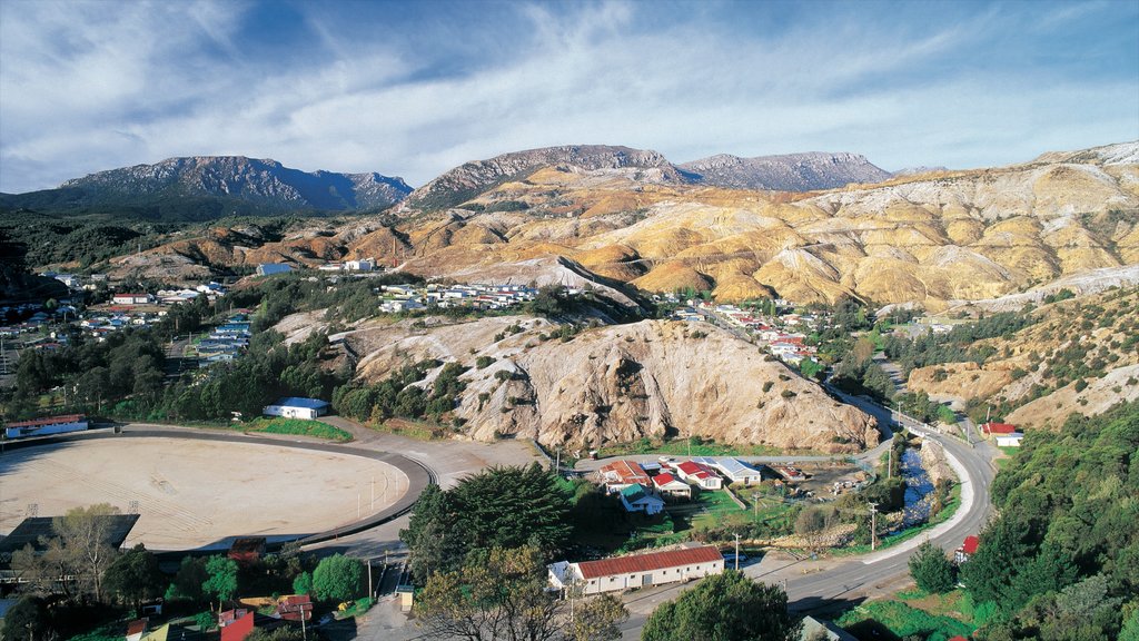 Queenstown bevat een kloof of ravijn en een klein stadje of dorpje