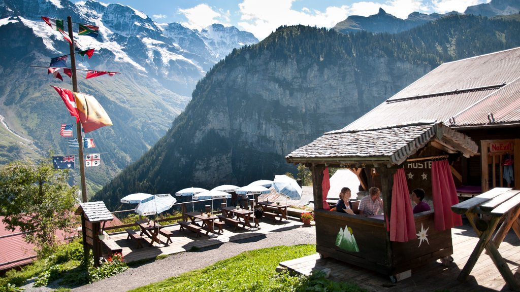 Bernese Alps which includes mountains