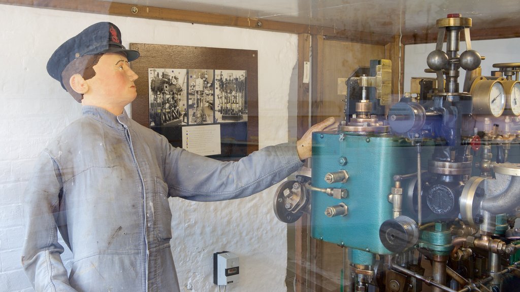 Nothe Fort showing interior views and military items