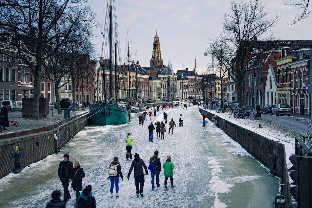 Groningen in winter