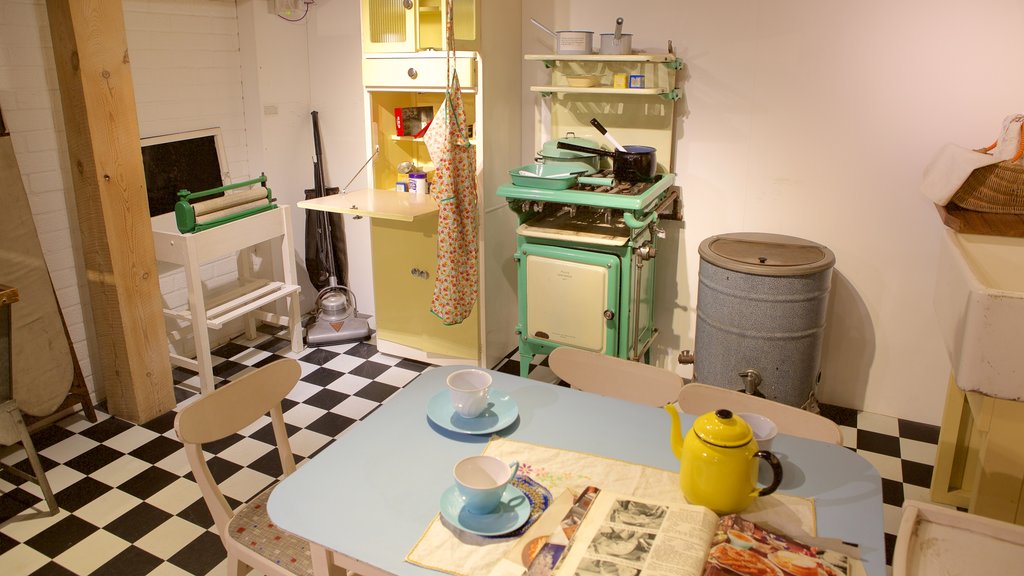 Poole Museum showing interior views and heritage elements