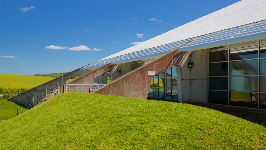 Winchester Science Centre and Planetarium showing an observatory