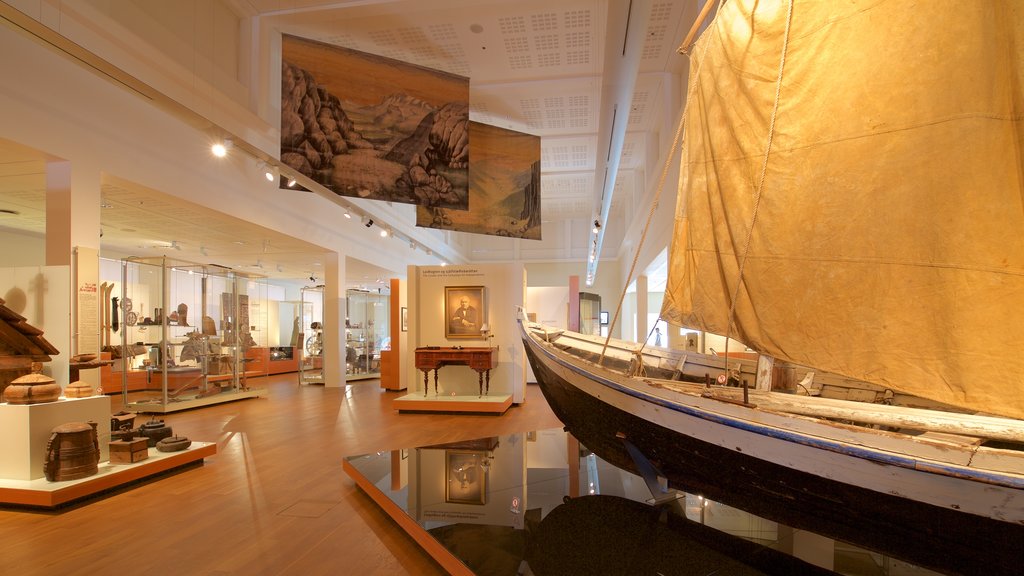 National Museum of Iceland featuring interior views