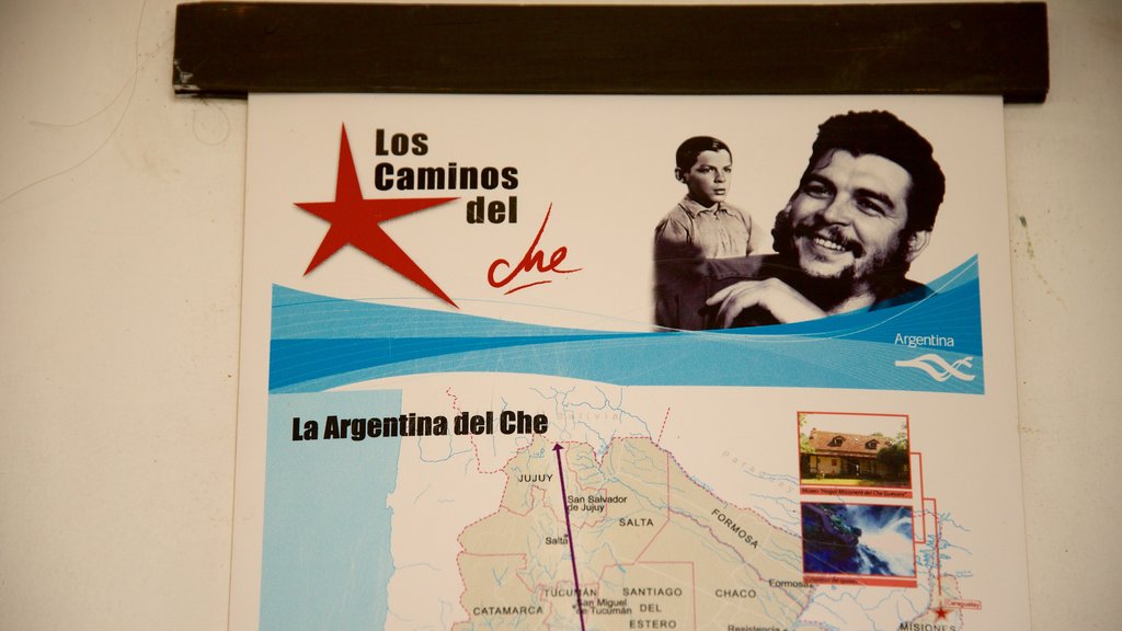 Museum of Che Guevara which includes signage