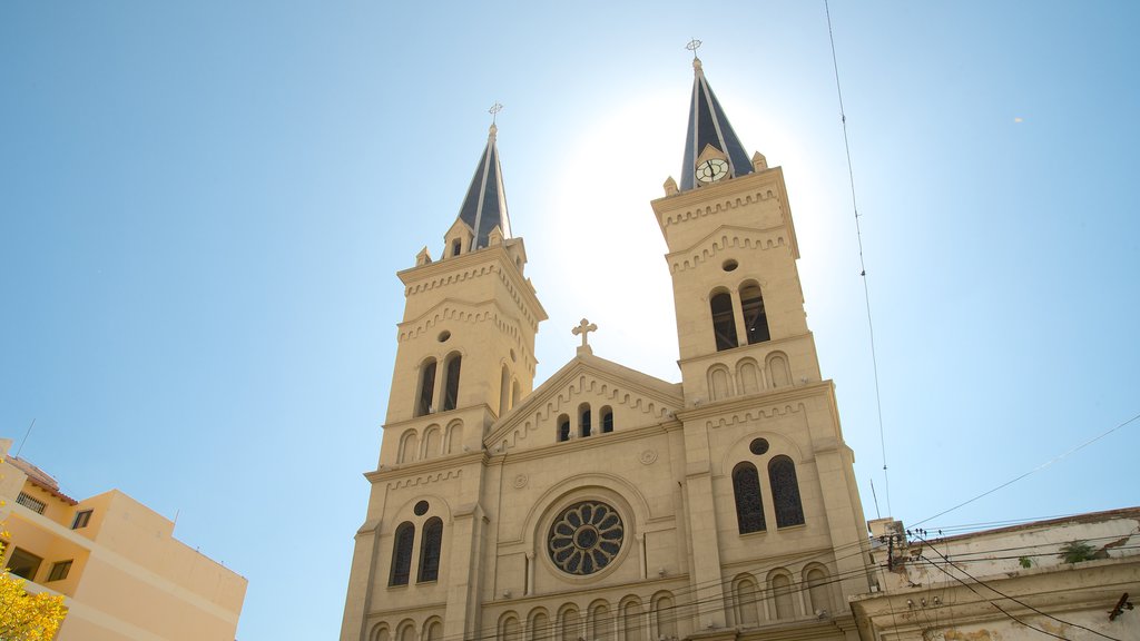 San Alfonso Church which includes heritage architecture, a church or cathedral and religious aspects