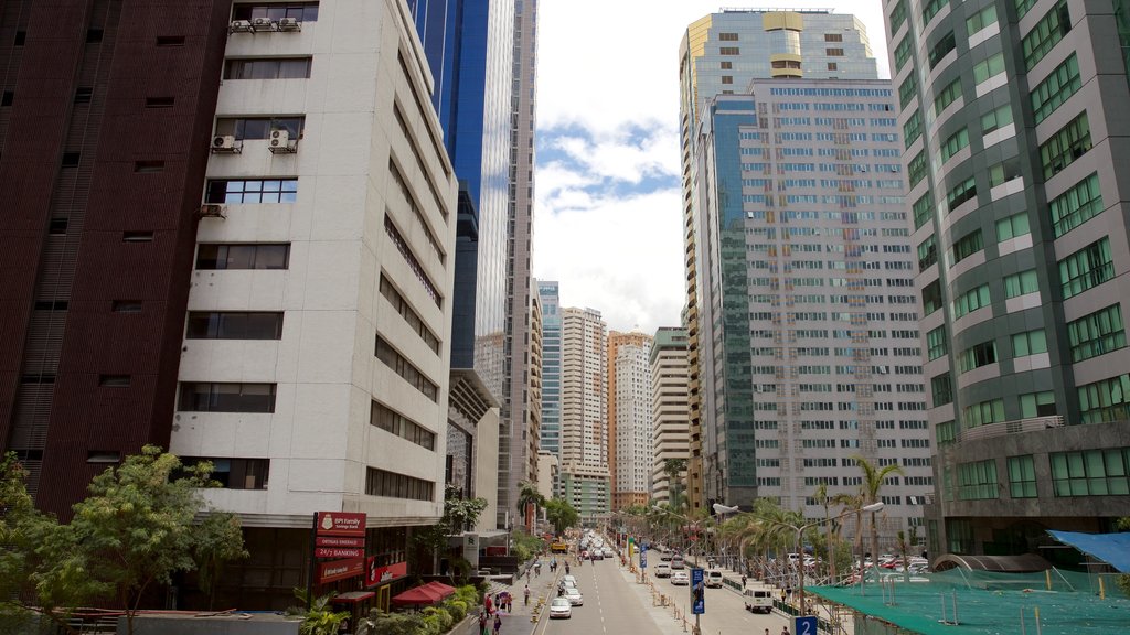 Ortigas Center showing a city