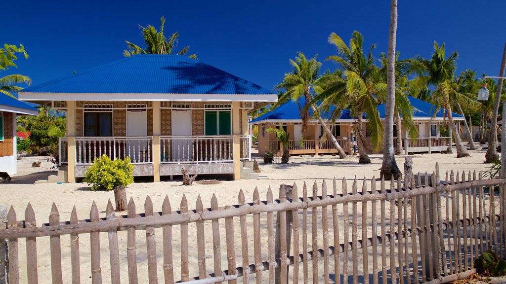 Bounty Beach showing a beach and a house