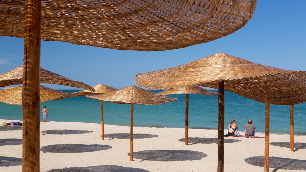 Vama Veche mostrando paisagens litorâneas e uma praia