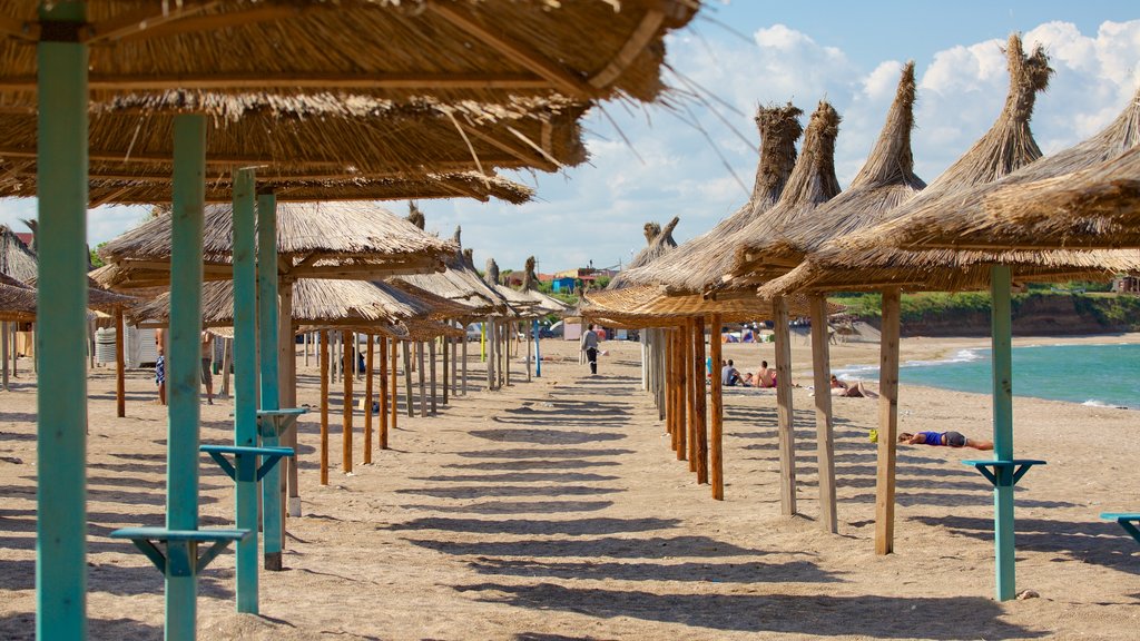 Vama Veche featuring a beach