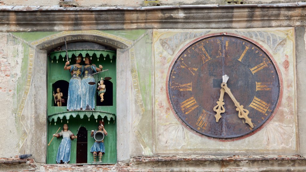 Clock Tower which includes heritage architecture