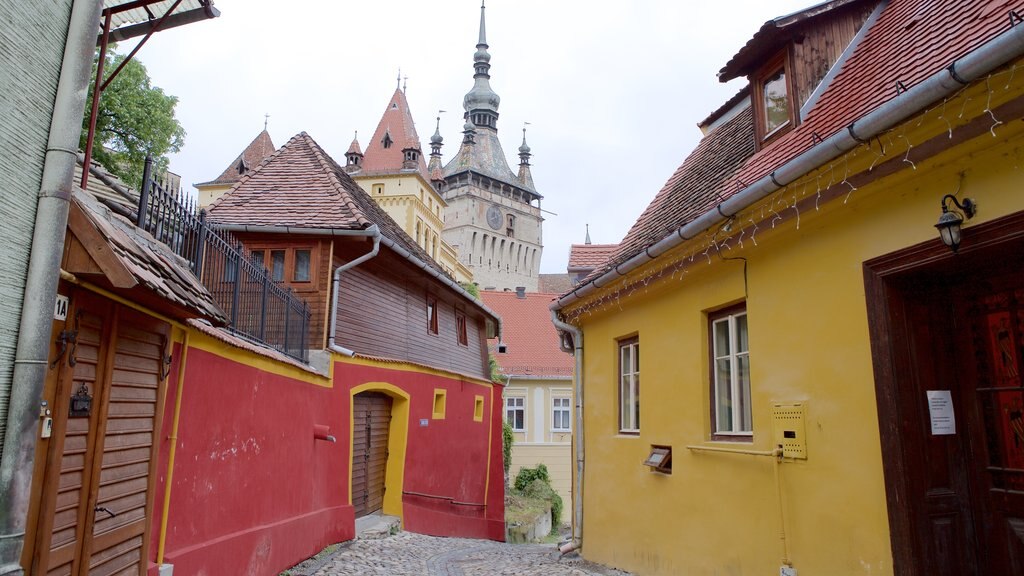 Clock Tower which includes a house