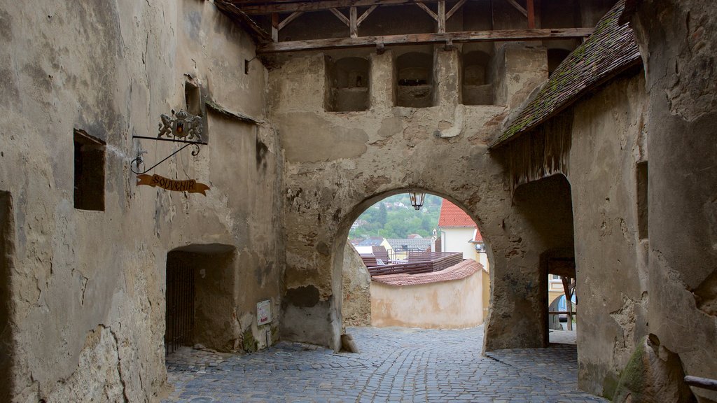 Clock Tower showing building ruins