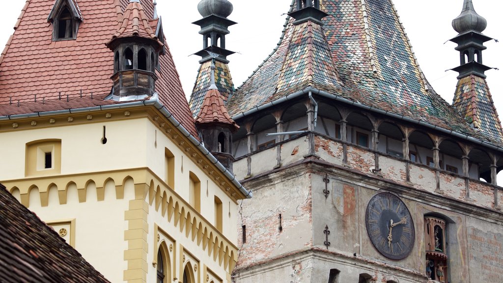 Clock Tower which includes heritage architecture