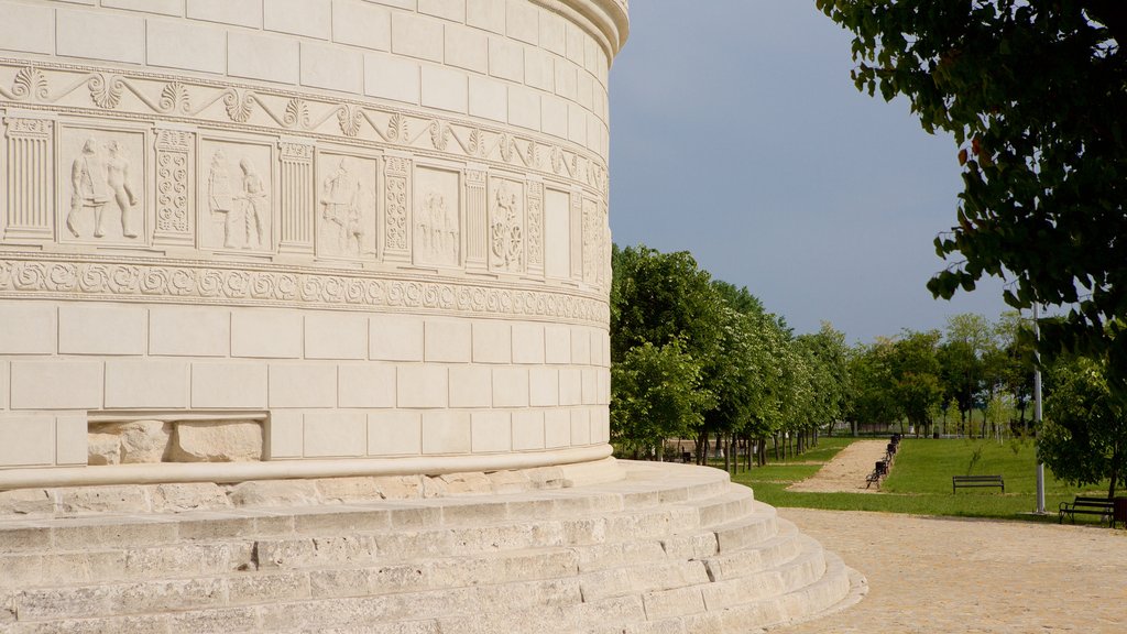 Tropaeum Traiani toont een monument